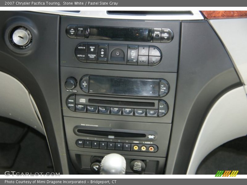 Stone White / Pastel Slate Gray 2007 Chrysler Pacifica Touring