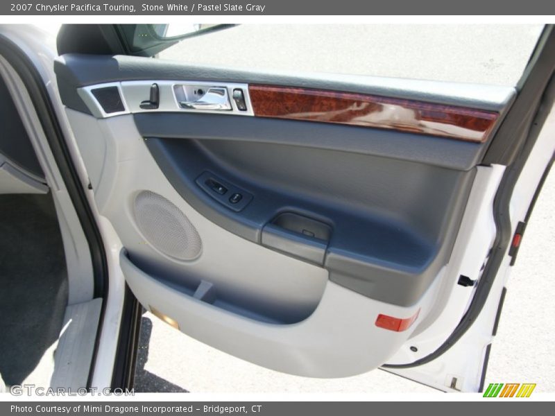 Stone White / Pastel Slate Gray 2007 Chrysler Pacifica Touring