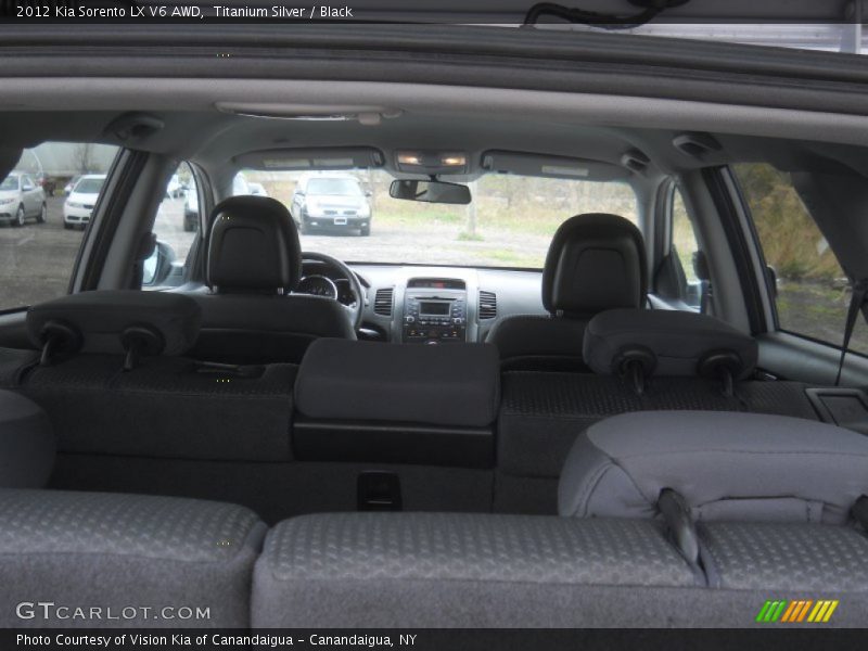 Titanium Silver / Black 2012 Kia Sorento LX V6 AWD