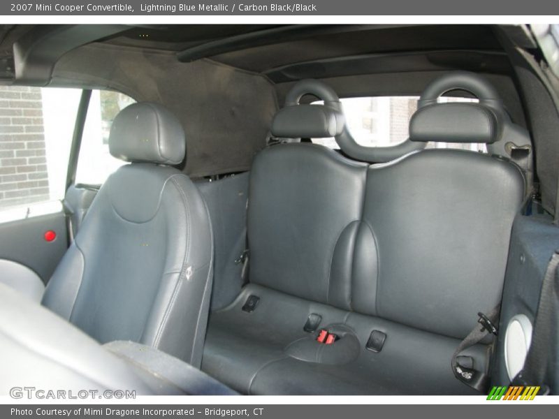 Lightning Blue Metallic / Carbon Black/Black 2007 Mini Cooper Convertible