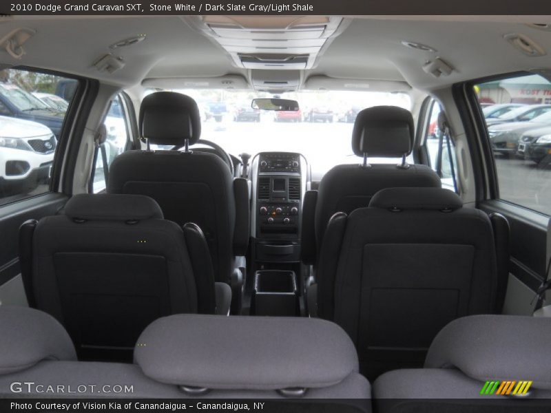 Stone White / Dark Slate Gray/Light Shale 2010 Dodge Grand Caravan SXT