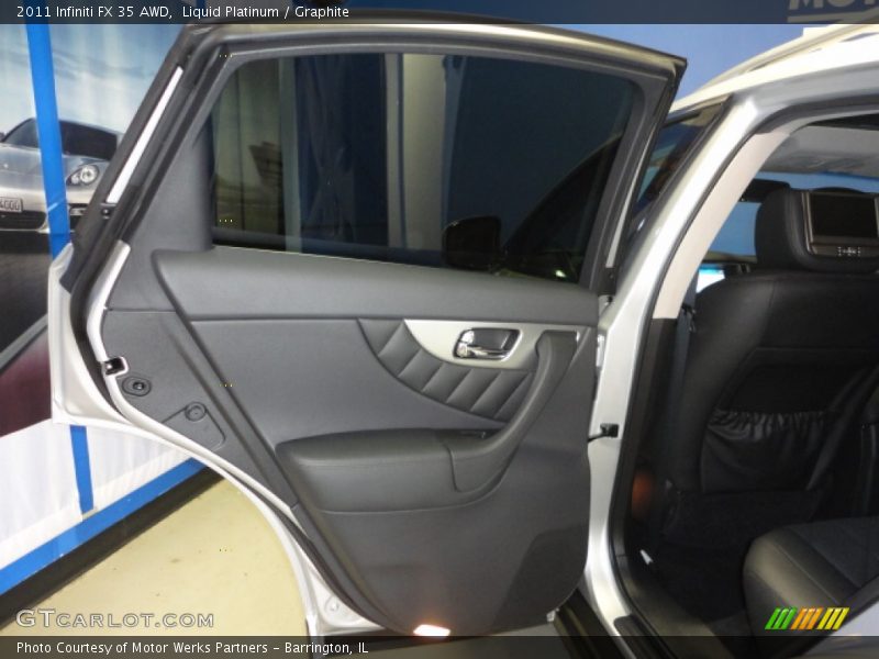 Liquid Platinum / Graphite 2011 Infiniti FX 35 AWD