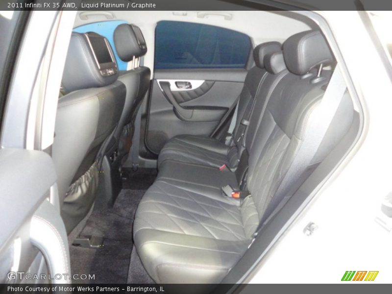 Liquid Platinum / Graphite 2011 Infiniti FX 35 AWD