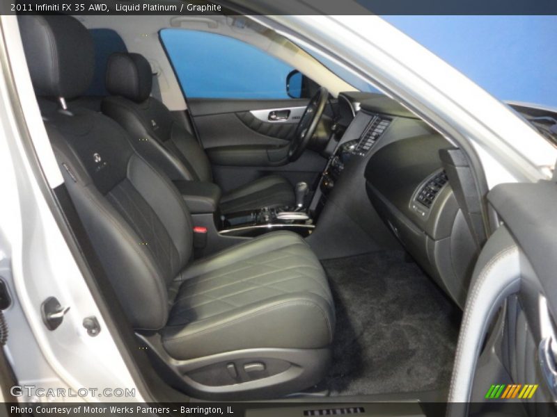 Liquid Platinum / Graphite 2011 Infiniti FX 35 AWD