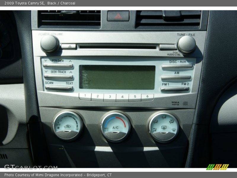 Black / Charcoal 2009 Toyota Camry SE