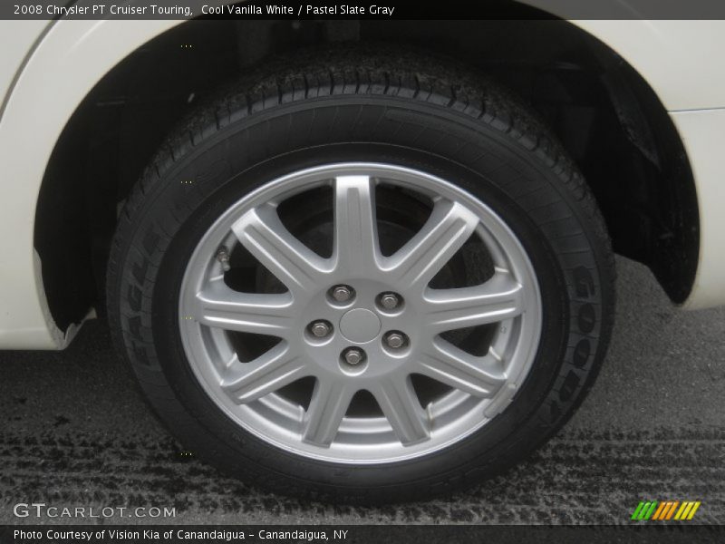 Cool Vanilla White / Pastel Slate Gray 2008 Chrysler PT Cruiser Touring