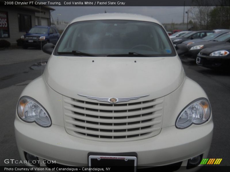 Cool Vanilla White / Pastel Slate Gray 2008 Chrysler PT Cruiser Touring