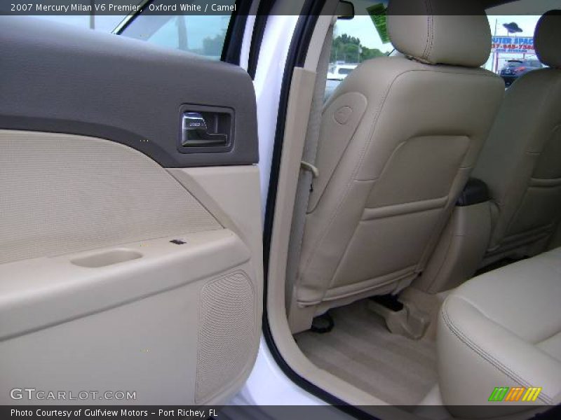 Oxford White / Camel 2007 Mercury Milan V6 Premier