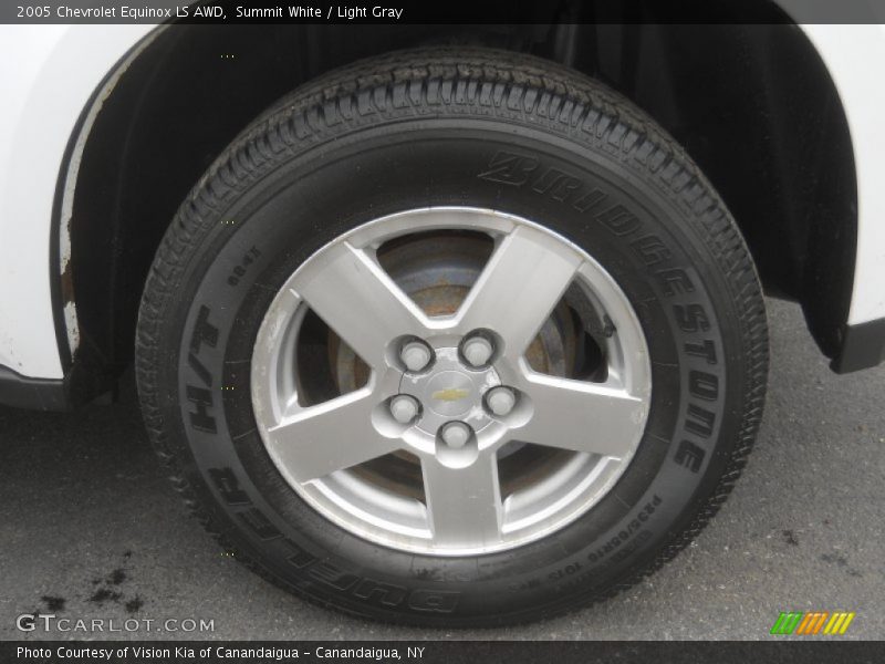 Summit White / Light Gray 2005 Chevrolet Equinox LS AWD