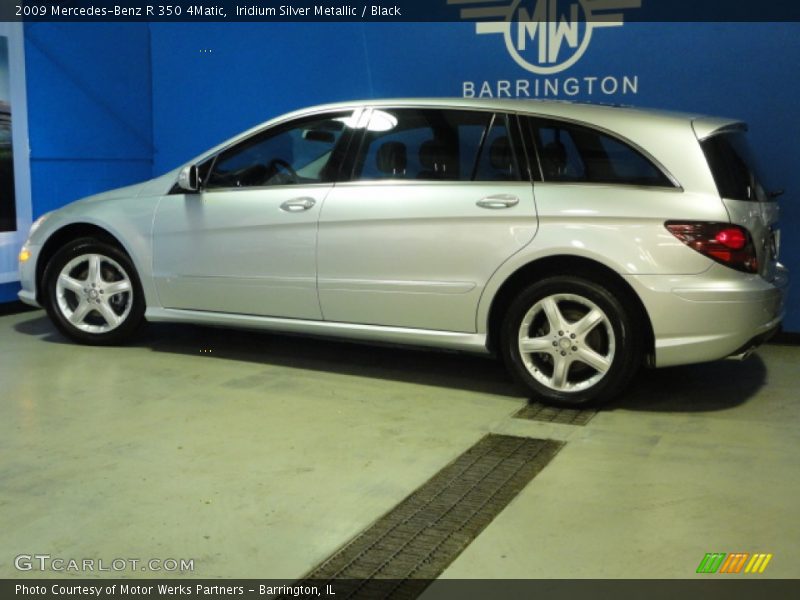 Iridium Silver Metallic / Black 2009 Mercedes-Benz R 350 4Matic