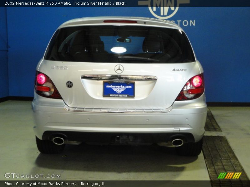 Iridium Silver Metallic / Black 2009 Mercedes-Benz R 350 4Matic