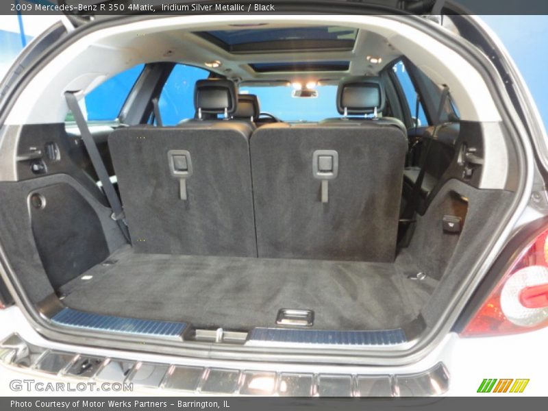 Iridium Silver Metallic / Black 2009 Mercedes-Benz R 350 4Matic