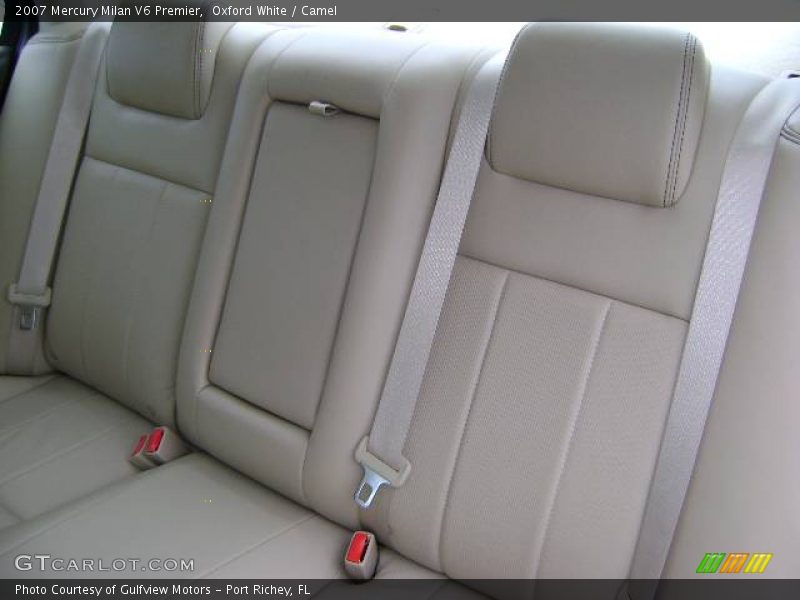Oxford White / Camel 2007 Mercury Milan V6 Premier