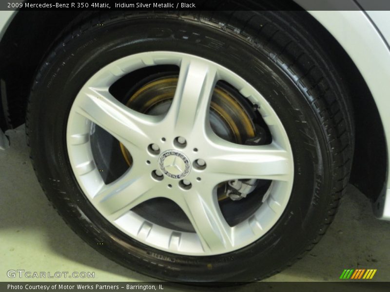 Iridium Silver Metallic / Black 2009 Mercedes-Benz R 350 4Matic