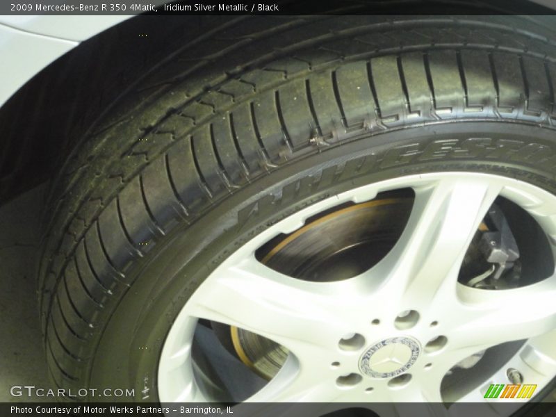 Iridium Silver Metallic / Black 2009 Mercedes-Benz R 350 4Matic
