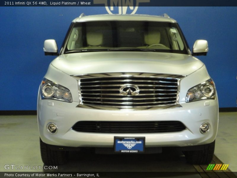 Liquid Platinum / Wheat 2011 Infiniti QX 56 4WD