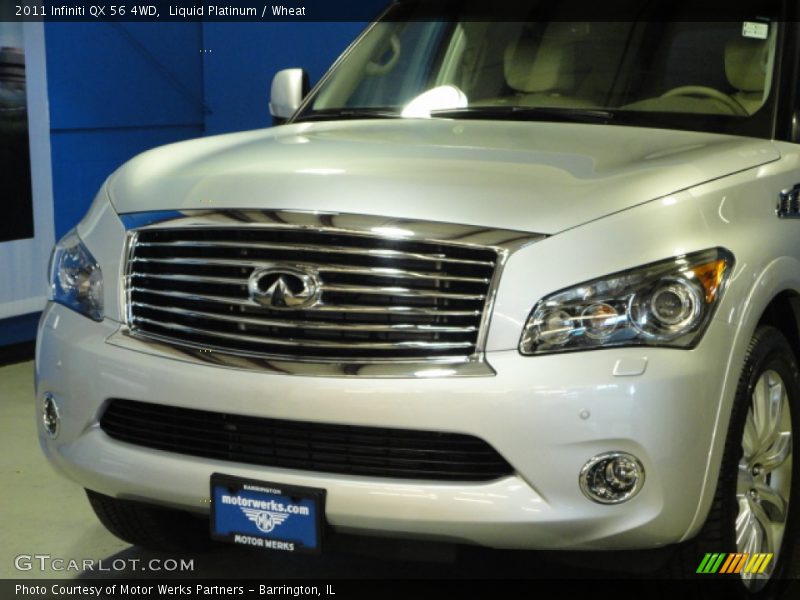 Liquid Platinum / Wheat 2011 Infiniti QX 56 4WD
