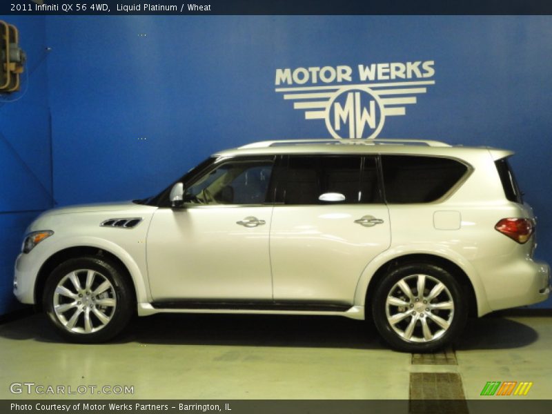 Liquid Platinum / Wheat 2011 Infiniti QX 56 4WD