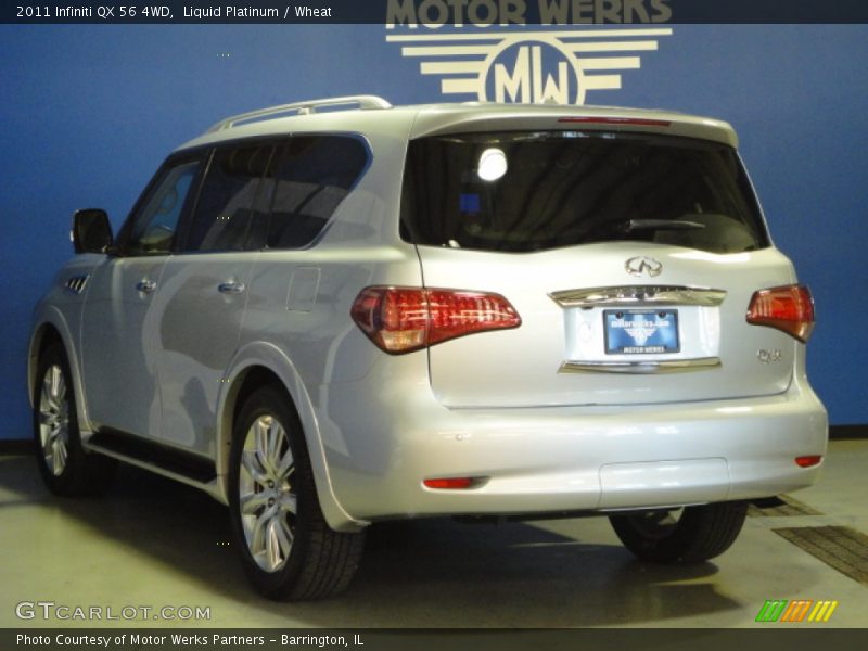 Liquid Platinum / Wheat 2011 Infiniti QX 56 4WD