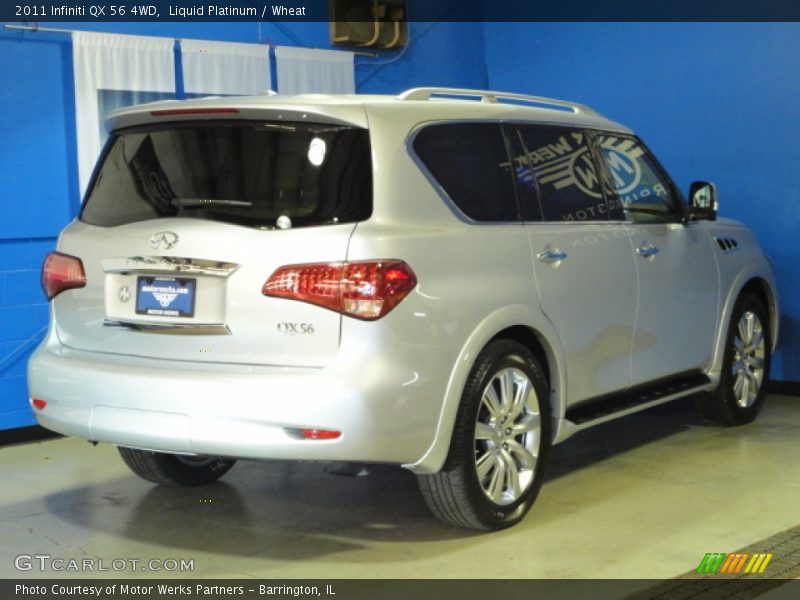 Liquid Platinum / Wheat 2011 Infiniti QX 56 4WD