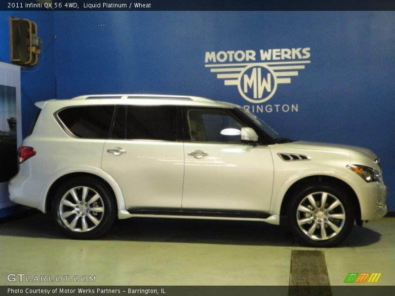 Liquid Platinum / Wheat 2011 Infiniti QX 56 4WD