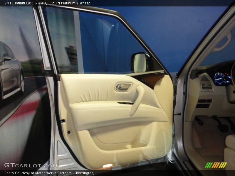 Liquid Platinum / Wheat 2011 Infiniti QX 56 4WD