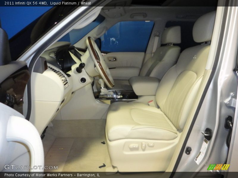 Liquid Platinum / Wheat 2011 Infiniti QX 56 4WD
