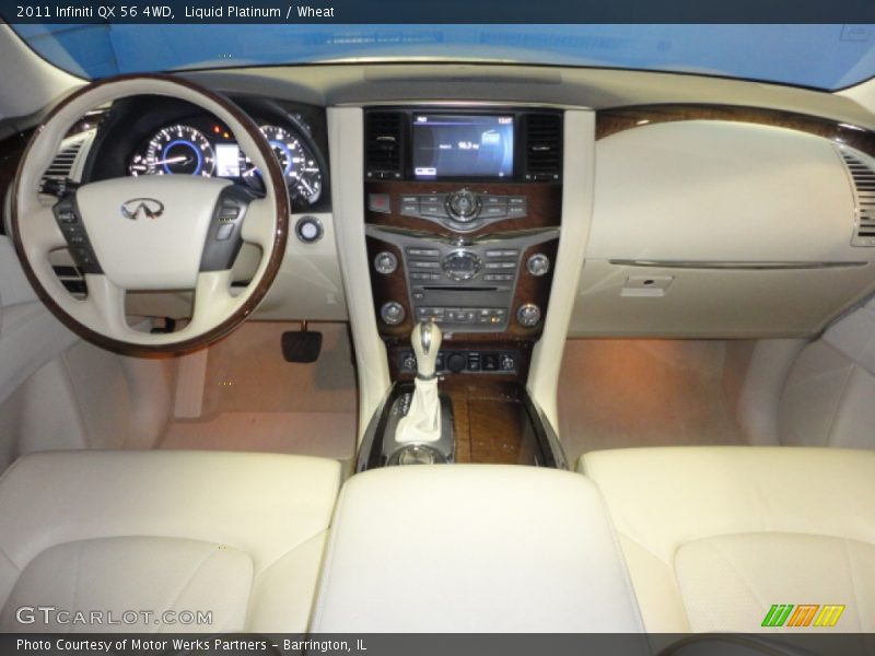 Liquid Platinum / Wheat 2011 Infiniti QX 56 4WD