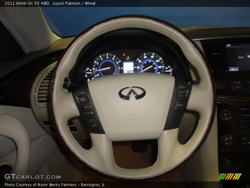 Liquid Platinum / Wheat 2011 Infiniti QX 56 4WD