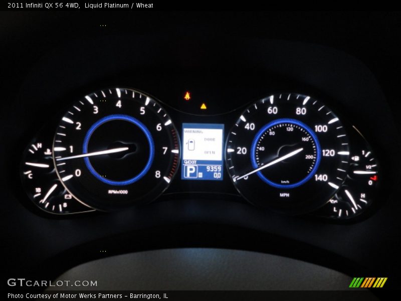 Liquid Platinum / Wheat 2011 Infiniti QX 56 4WD