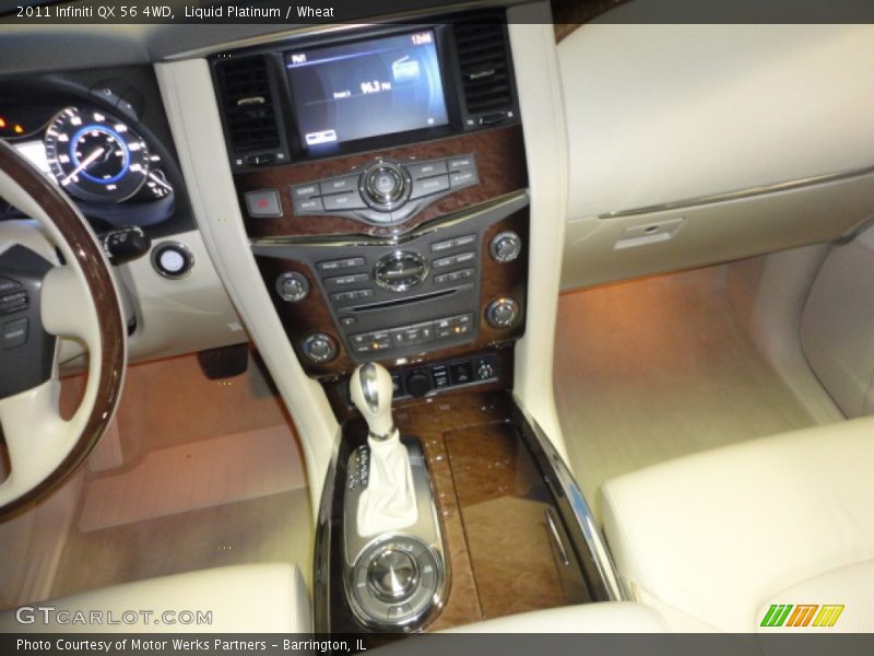 Liquid Platinum / Wheat 2011 Infiniti QX 56 4WD
