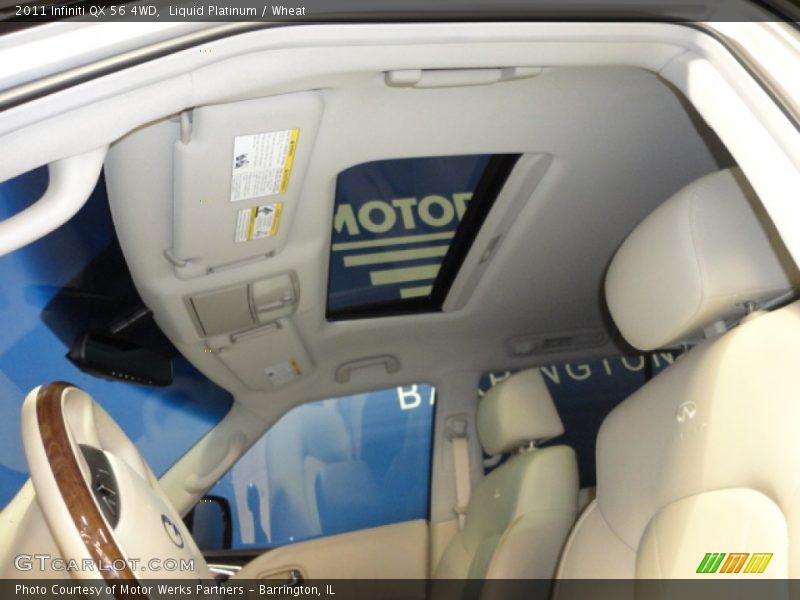 Liquid Platinum / Wheat 2011 Infiniti QX 56 4WD