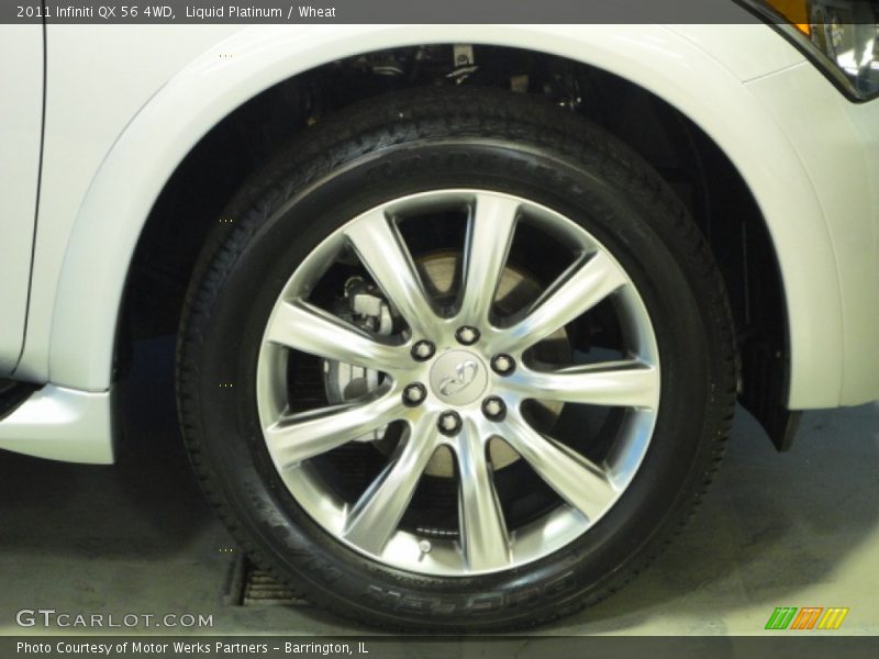 Liquid Platinum / Wheat 2011 Infiniti QX 56 4WD