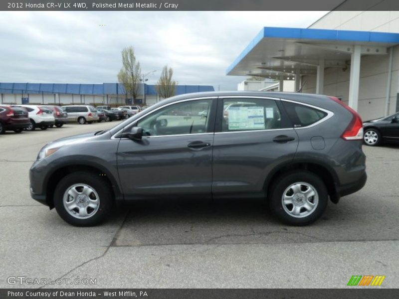 Polished Metal Metallic / Gray 2012 Honda CR-V LX 4WD
