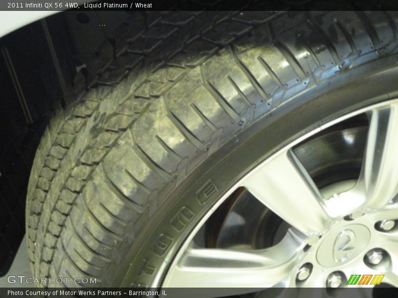 Liquid Platinum / Wheat 2011 Infiniti QX 56 4WD