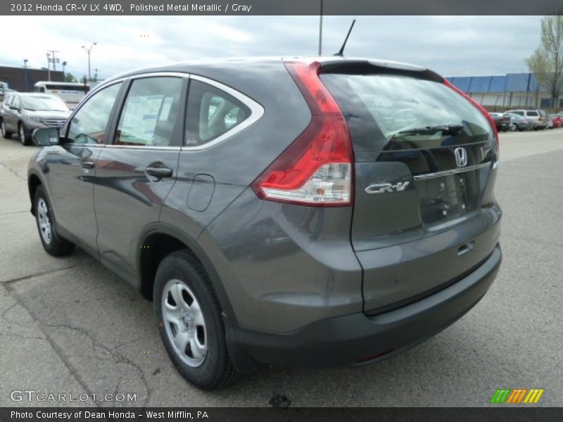 Polished Metal Metallic / Gray 2012 Honda CR-V LX 4WD