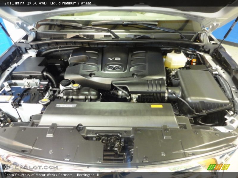Liquid Platinum / Wheat 2011 Infiniti QX 56 4WD