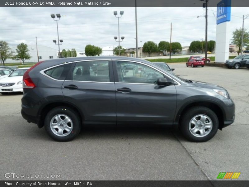 Polished Metal Metallic / Gray 2012 Honda CR-V LX 4WD