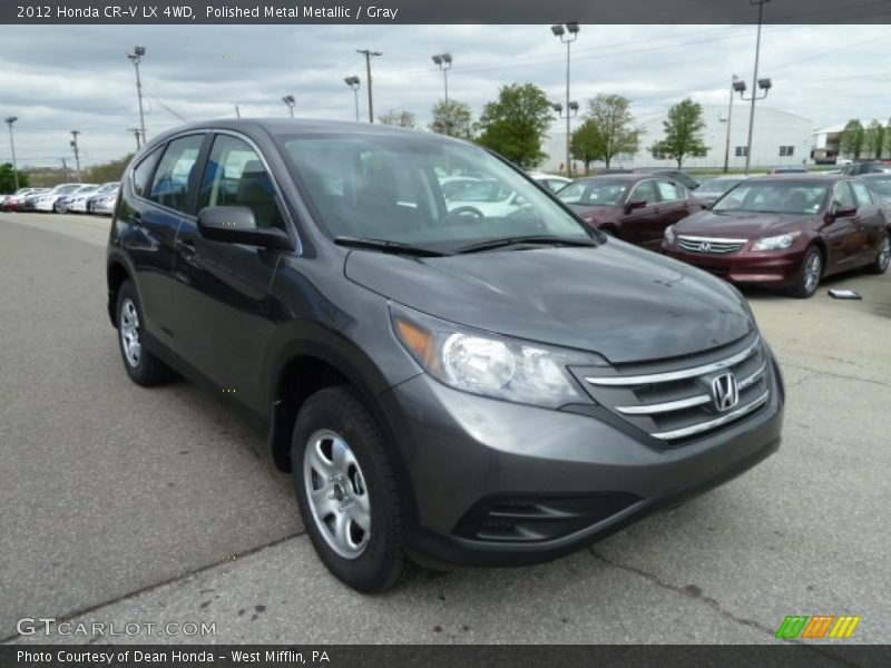 Polished Metal Metallic / Gray 2012 Honda CR-V LX 4WD