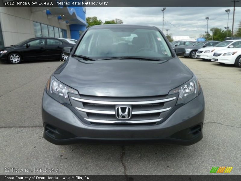 Polished Metal Metallic / Gray 2012 Honda CR-V LX 4WD