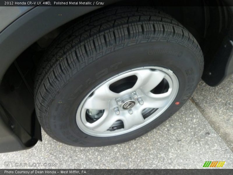 Polished Metal Metallic / Gray 2012 Honda CR-V LX 4WD