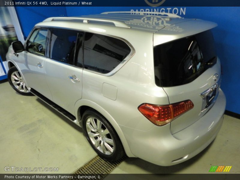 Liquid Platinum / Wheat 2011 Infiniti QX 56 4WD