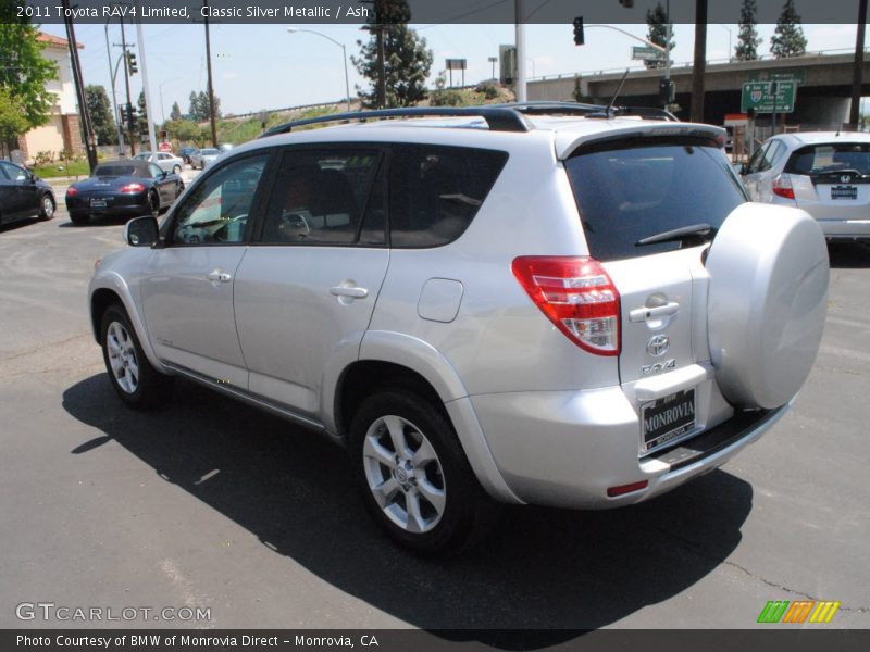 Classic Silver Metallic / Ash 2011 Toyota RAV4 Limited