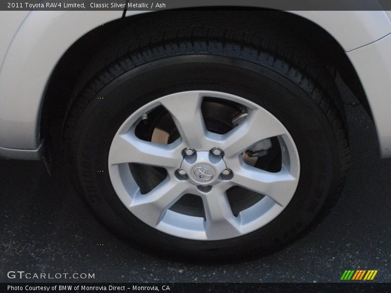 Classic Silver Metallic / Ash 2011 Toyota RAV4 Limited