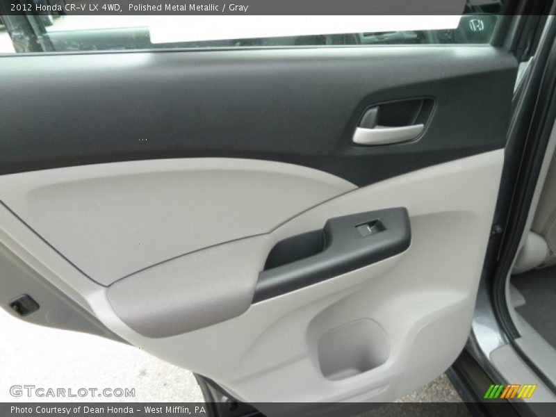 Polished Metal Metallic / Gray 2012 Honda CR-V LX 4WD