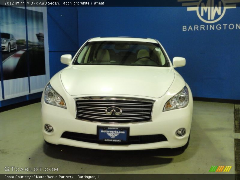 Moonlight White / Wheat 2012 Infiniti M 37x AWD Sedan