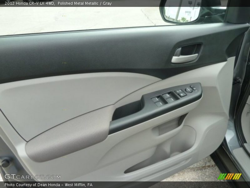 Polished Metal Metallic / Gray 2012 Honda CR-V LX 4WD