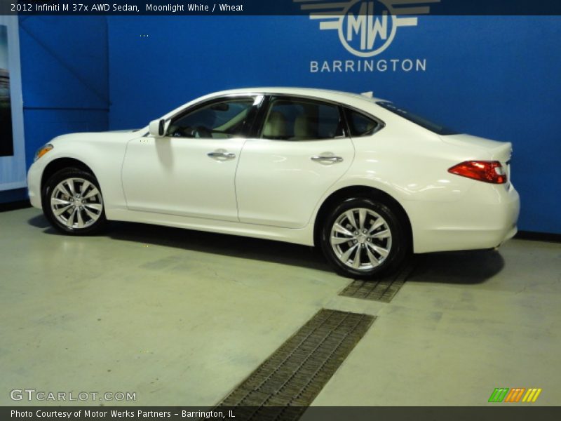 Moonlight White / Wheat 2012 Infiniti M 37x AWD Sedan