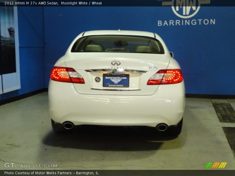 Moonlight White / Wheat 2012 Infiniti M 37x AWD Sedan