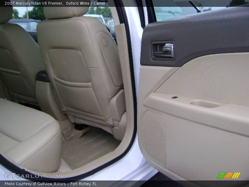 Oxford White / Camel 2007 Mercury Milan V6 Premier